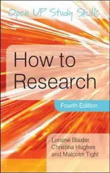 How to Research, Paperback/Lorraine Blaxter
