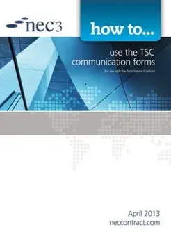 How to use the TSC communication forms, Paperback/NEC