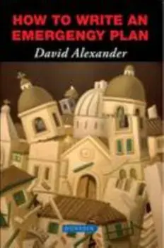 How to write an Emergency Plan, Paperback/David E. Alexander