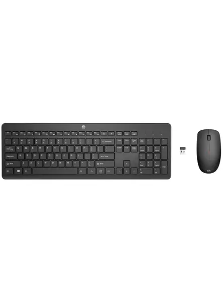 Hp 230 Wireless Desktop Set Black Nordic