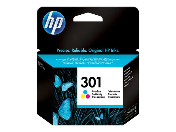 HP 301 Color CH562EEUUS - Cartuș Cerneală Original Tri Color, 150 pagini