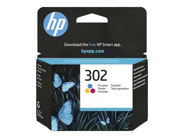 HP 302 Color - Cerneala Originala Tri Color 4 ml (F6U65AE)