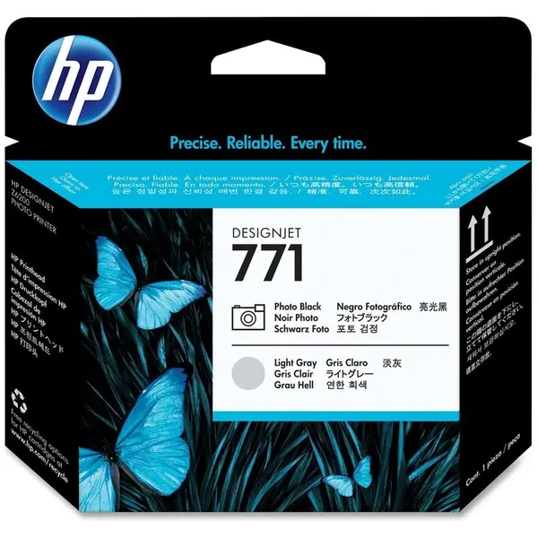 HP CAP IMPRIMARE PHOTO BLACK & LIGHT GREY NR.771 CE020A ORIGINAL HP DESIGNJET Z6200