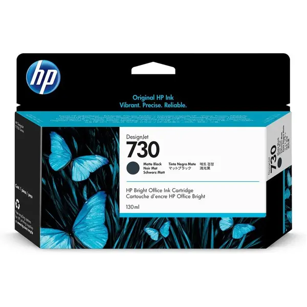 HP Cartus HP 730 (P2V65A), negru mat