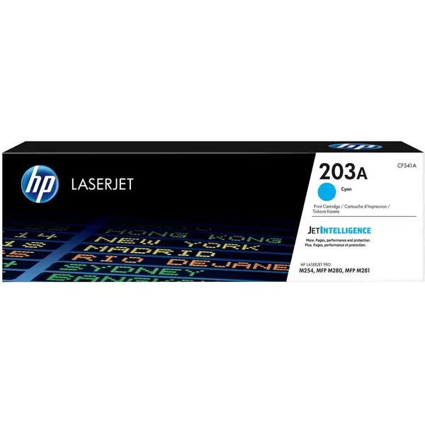 HP CARTUS TONER CYAN NR.203A CF541A 1,3K SN ORIGINAL HP LASERJET PRO M254NW
