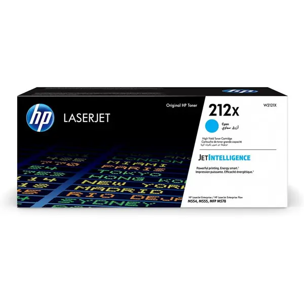 HP Cartus Toner HP 212X, 10000 pagini, Cyan