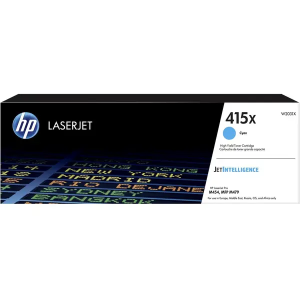 HP Cartus toner HP W2031X (415X) cyan, 6000 pagini