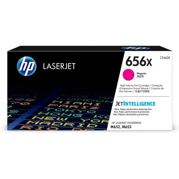 HP CARTUS TONER MAGENTA NR.656X CF463X 22K ORIGINAL HP LASERJET ENTERPRISE M652N
