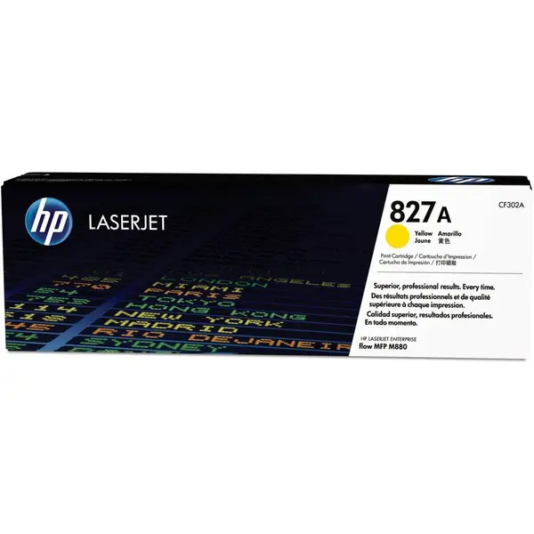 HP CARTUS TONER YELLOW NR.827A CF302A 32K ORIGINAL HP LASERJET M880Z