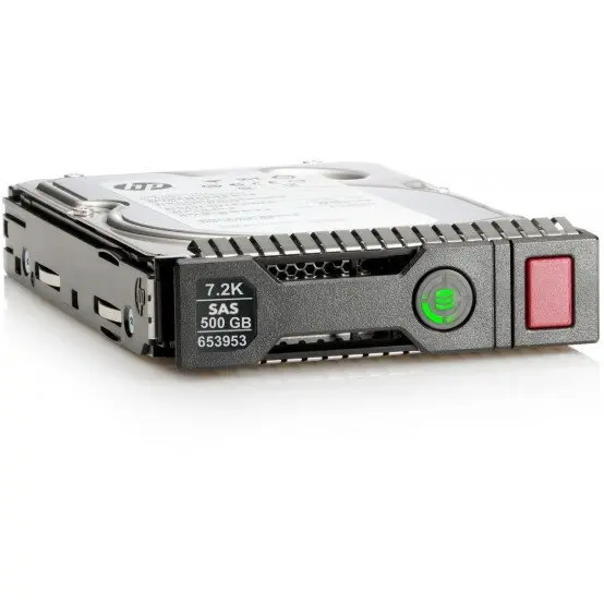 HP HDD Hewlett Packard Enterprise 500GB 6G SAS SFF 2.5 500 Giga Bites