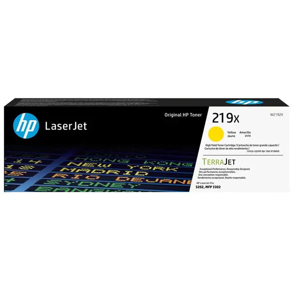 HP HP 219X High Yield Yellow Original LaserJet Toner Cartridge