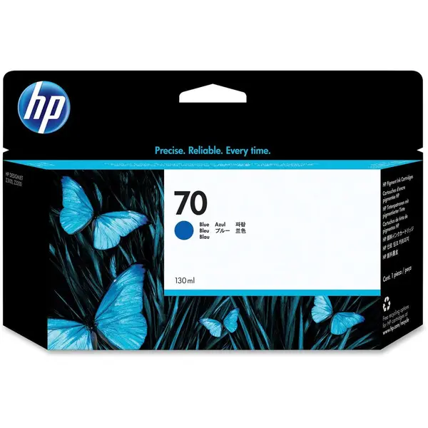 HP HP 70 130-ml Blue DesignJet Ink Cartridge cartuse cu cerneala Original Albastru