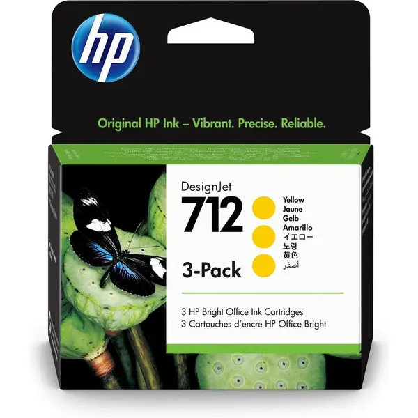 HP HP Cartus 712 Yellow Tri-Pack