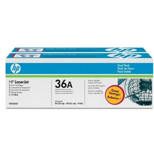 HP HP CB436AD BLACK TONER CARTRIDGE