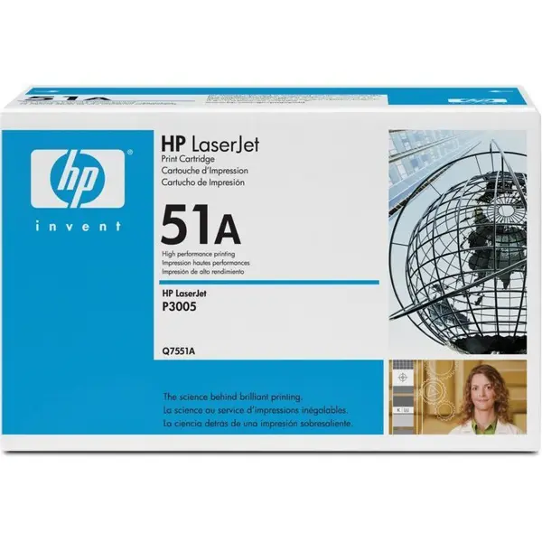 HP HP Q7551A BLACK TONER CARTRIDGE