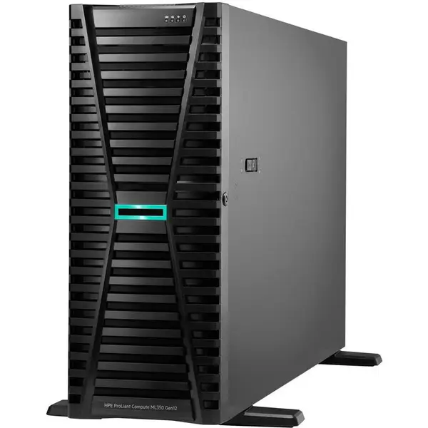 HP HPE ProLiant Compute ML350 Gen12 6515P 16c 1x64GB-R 8SFF MR408i-o 2x480GB SSD 2x1000W PS EU Server