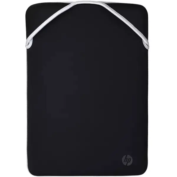 HP Husa laptop HP 14, Negru/Argintiu
