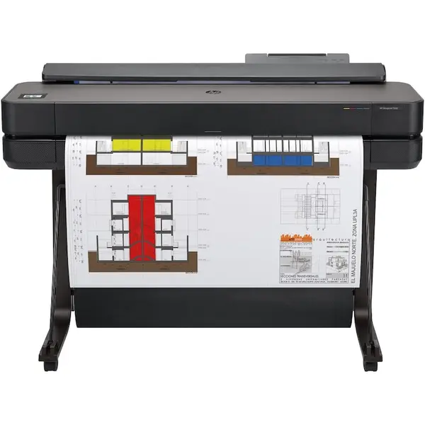 HP Imprimanta color Inkjet HP DesignJet T650 24inch 2025 Edition, A1, 2400x1200dpi, 26 s/pagina A1, USB, LAN, Wi-Fi, Cutter