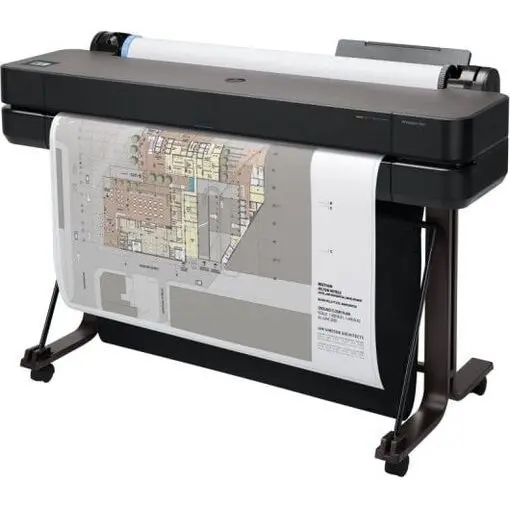HP Imprimanta InkJet color HP DesignJet T630, 36, 2400 × 1200 dpi, USB, LAN, Wi-Fi, Negru