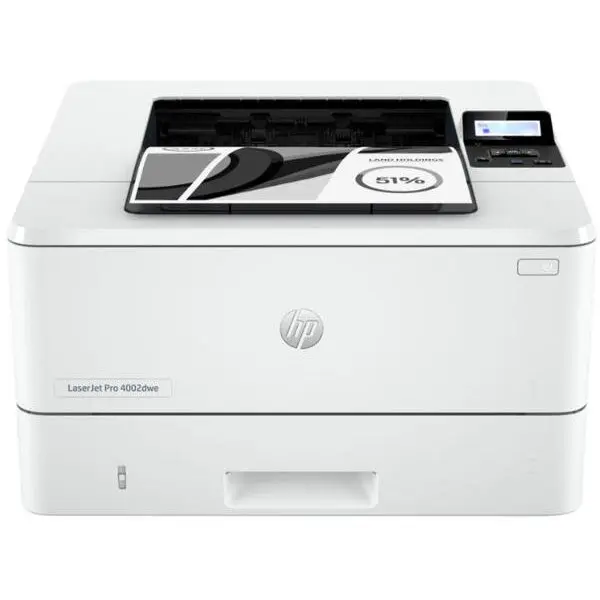 HP Imprimanta Monocrom HP Plus LaserJet Pro 4002dwe, A4, Duplex, Retea, Wireless, Alb