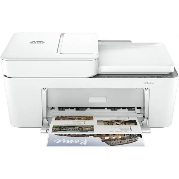 HP Imprimanta multifunctionala cu jet de cerneala HP DeskJet 4220E, color, A4, ADF, Wi-Fi, HP+, Alb