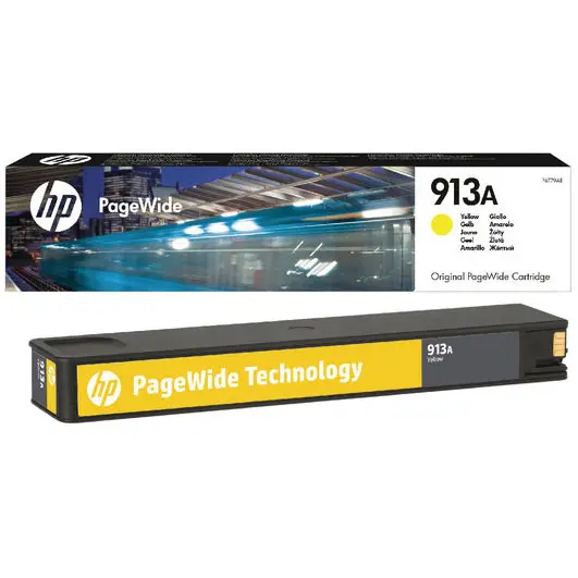 HP Ink HP 913A yellow | 3000 pg | HP PageWide 352 / 452 / 377 / 477