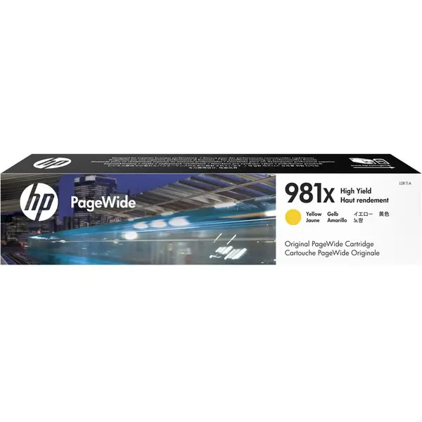 HP Ink HP 981X yellow | 10 000 pg | HP PageWide Enterprise 556/586