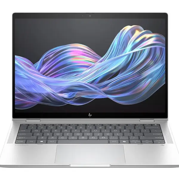 HP Laptop 2 in 1 HP EliteBook X Flip G1i, procesor Intel Core Ultra 5 228V, 14 inch, WUXGA, Touchscreen, 32GB RAM, 512 GB SSD, Intel Graphics, Windows 11 Pro, Argintiu