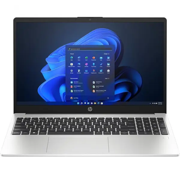 HP Laptop HP 250 G10, Intel Core i5-1355U, 15.6 inch FHD, 16GB RAM, 512GB SSD, Argintiu (INT Keyboard)