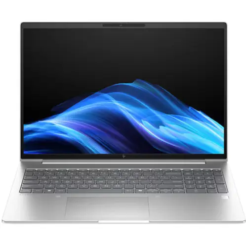 HP Laptop HP EliteBook 6 G1i 16, Procesor Intel® Core™ Ultra 5 225U (12M Cache, pana la 4.8 GHz), 16 inch, WUXGA, 16GB DDR5, 512GB SSD, Intel Graphics, Windows 11 Pro, Argintiu