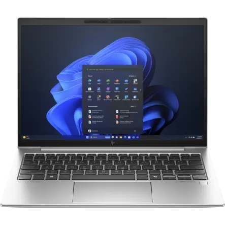HP Laptop HP EliteBook 830 G11, Intel Core Ultra 7 165U, 13.3 inch, WUXGA, 16 GB LPDDR5x-SDRAM, 512 GB SSD, Intel Graphics, Windows 11 Pro, Argintiu