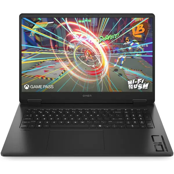 HP Laptop HP Omen, 17.3 inch, AMD Ryzen AI 7 350, 16GB, 1TB SSD, RTX 5050, Windows 11 Home, Negru
