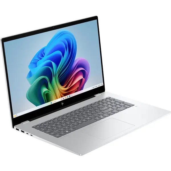 HP Laptop HP OmniBook 7 NG AI 17-dc0217nw, Intel Core Ultra 7 258V, 17,3, FHD, taichscreen, 32GB RAM, 1TB, Windows 11 Home, Argintiu Glacial