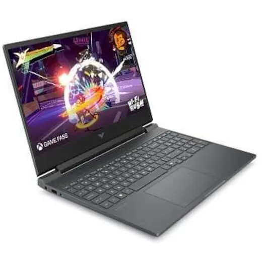 HP Laptop HP Victus 15-fb3042nw, procesor AMD Ryzen AI 5 340, 15.6 inch, Full HD, 144Hz, 16GB RAM, 1TB SSD, NVIDIA GeForce RTX 5060 8 GB, No Os, Negru