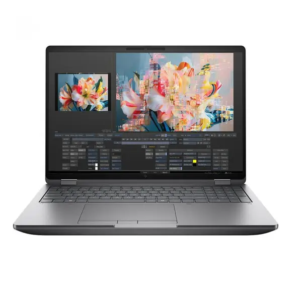 HP Laptop HP ZBook Fury 16 G1i, Procesor Intel® Core™ Ultra 7 255HX pana la 5.20 GHz, 16 inch, WUXGA, 32GB RAM, 1TB SSD, NVIDIA RTX PRO 1000 Blackwell 8GB, Windows 11 Pro, Argintiu