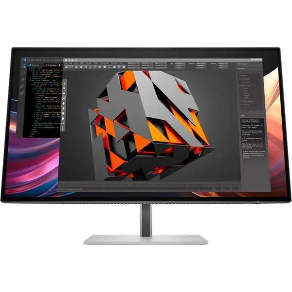 HP Monitor LED HP Series 7 Pro 727pq, Display 27 QHD 2560 x 1440, IPS, 16:9, 5 ms, 120 Hz, Negru-argintiu