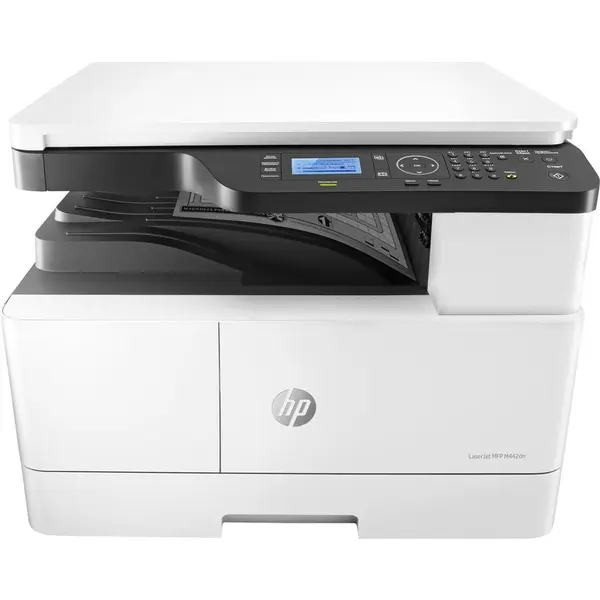 HP Multifunctionala HP LaserJet MFP M442dn, A3, Laser, Monocrom, Retea, Duplex (Alb)