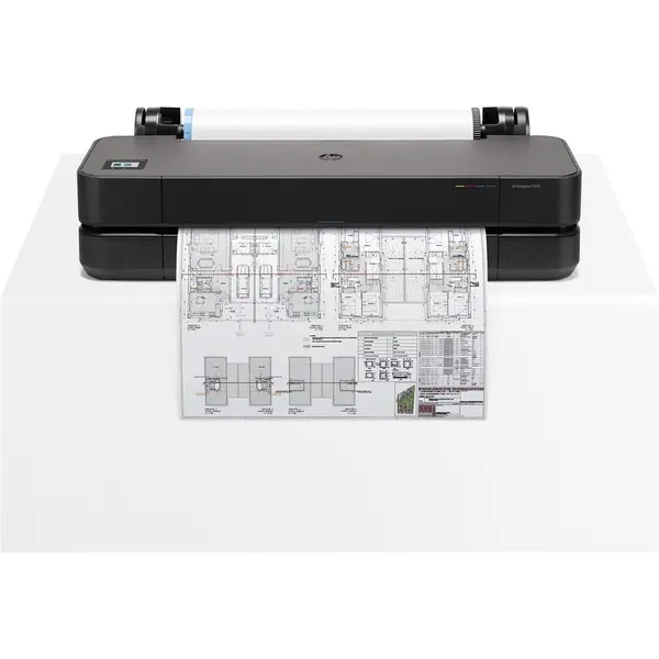 HP Plotter HP DesignJet T230 24 inch, Retea, Wi-Fi, USB, A1 (Negru)