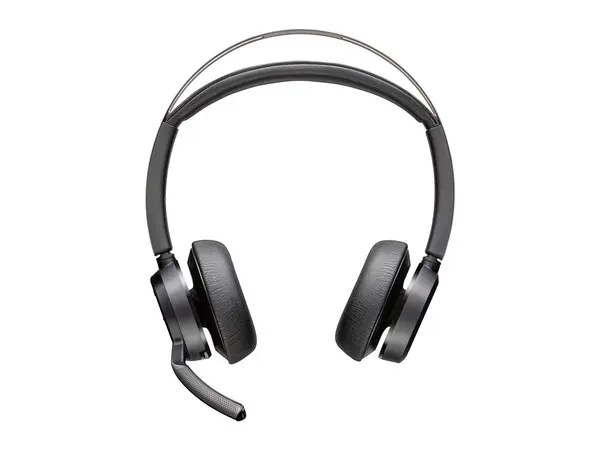 HP Poly Voyager Focus 2 - Casti Business USB C, Bluetooth 5.1, ANC, 40h, BT700, USB C A Adapter