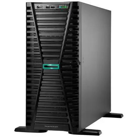 HP Server HPE ProLiant ML110 Gen11, Tower, Intel Xeon Silver 4514Y 16 C / 32 T, 2.0 GHz - 3.4 GHz, 30 MB cache, 150 W, 32 GB DDR5 ECC, 8 x SFF, 1000 W, Fara sistem de operare