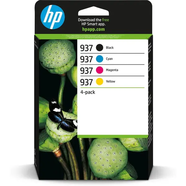 HP Set cartuse cerneala HP 937 CMYK, 6C400NE