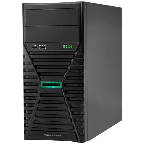HP Sistem server HP ML30 Gen11, Procesor Intel® Xeon® 6325P 3.5GHz Raptor Lake, 32GB UDIMM RAM, no HDD, MR408i‑p, 8x Hot Plug SFF