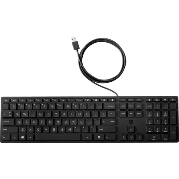 HP Tastatura cu fir HP 320K , Negru