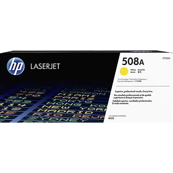 HP Toner HP 508A yellow | 5000 pag | LaserJet M552dn, M553dn,n,x, M577c,dn,f