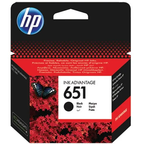 HP Toner MMC pentru Epson HP Ink Advantage 651 negru (C2P10AE)