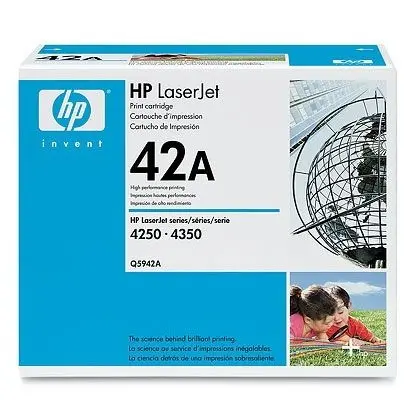 HP Toner negru HP LaserJet Q5942A