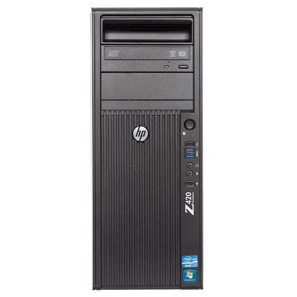 HP Z420 WORKSTATION, Intel Xeon E5-1650 v3, 3.50 GHz, HDD: 500 GB Raptor 10K, RAM: 16 GB, video: nVIDIA Quadro K620, TOWER