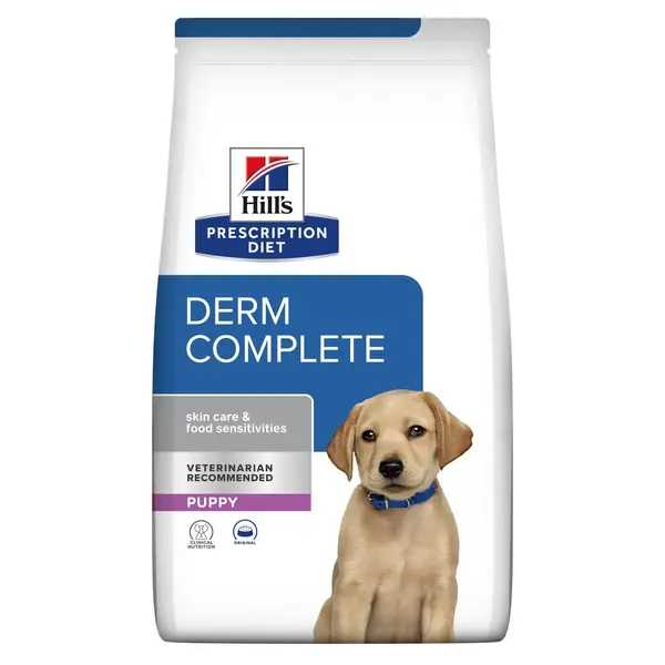 Hrana dietetica pentru caini Hill s PD Derm Complete Skin Care Puppy 4 kg