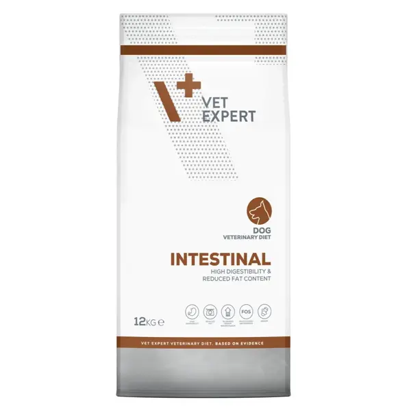 Hrana dietetica pentru caini Vetexpert 4T Intestinal 12 kg