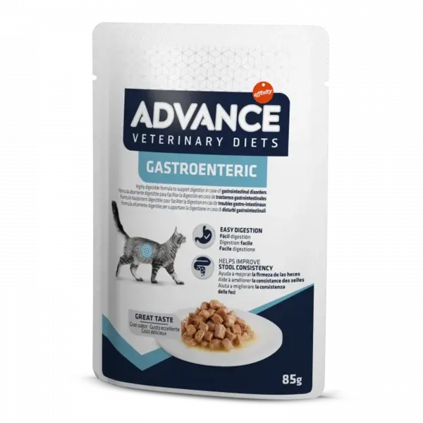 Hrana dietetica pentru pisici Advance Gastroenteric 85 gr